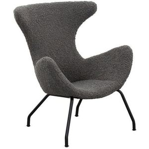 SalesFever Relaxfauteuil met zachte bekleding van imitatiebont