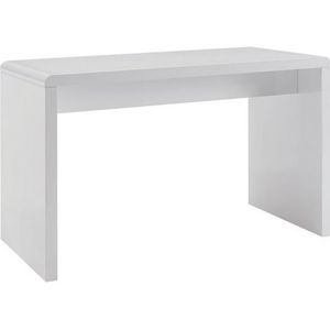 SalesFever Desk 120x60 cm MDF B 120 x D 60 x H 75 cm | Wit - wit Hout 396872