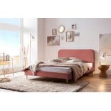Artistiq Bed 'Federico' Velvet, 180 x 200cm, kleur roze