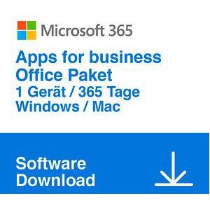 Microsoft  365 Apps for Business Office-Paket Vollversion (Download-Link)