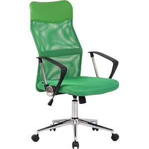 CLP Korba Bureaustoel - Voor volwassenen - Ergonomisch - Mesh - groen