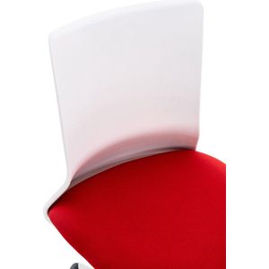 CLP Apolda Bureaustoel rood Stof