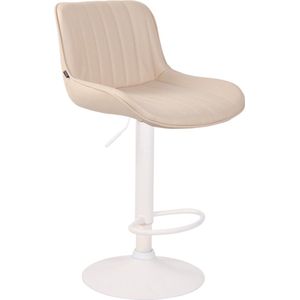 Barhocker Lentini Kunstleder braun schwarz