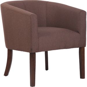 CLP Fauteuil Nemea Stof bruin - 318283