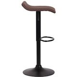 Barhocker Dyn V2 Stoff braun schwarz