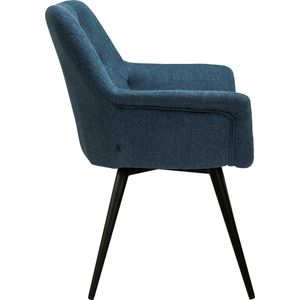 CLP Eetkamerstoel Langford blauw - 319072