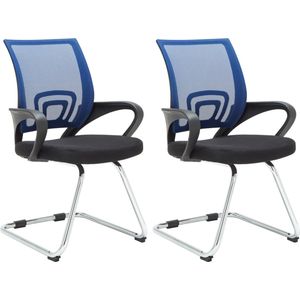 CLP Set van 2 Eureka stoelen blauw - 319420