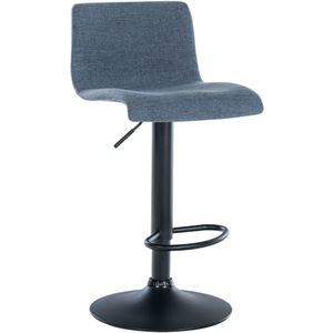 CLP Barhocker Branford I Modern, Höhenverstellbar Mit Lehne I Metallgestell, Bequemer Sitz I Küchenstuhl Oder Esszimmerstuhl