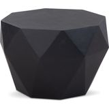 salontafel diamant zwart 65 cm