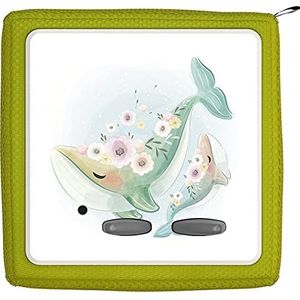 Larifee Folie geschikt voor de Toniebox | beschermfolie | walvis met baby
