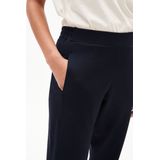 ARMEDANGELS - Magdaalena - Broek - Donkerblauw - Jersey, Tapered, Mid Waist, LENZING™ en ECOVERO™ gecertificeerd