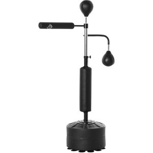 HOMCOM Bokszak-set voor jongeren, hoogte verstelbaar, incl