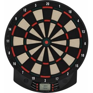 HOMCOM Elektronische dartschijf dartbord dartset met 6 darts 8 spelers A70-043