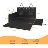 Kingsleeve Kofferbak Bescherming Universeel Water Afstotend Krasbestendig Bumper Guard Easy Care 600D Oxford Universel Beschermer Zwart