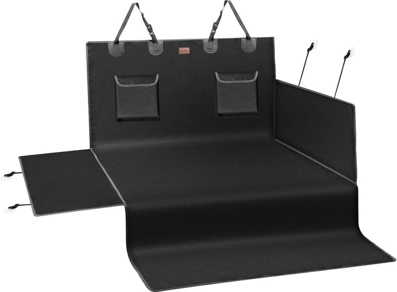 Kingsleeve Kofferbak Bescherming Universeel Water Afstotend Krasbestendig Bumper Guard Easy Care 600D Oxford Universel Beschermer Zwart