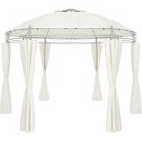 Casaria Paviljoen Toscana Ø350cm - UV-bescherming 50+ - Beige