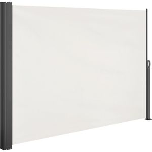Casaria Wind Tuinscherm Nosara - 160x300cm Uitschuifbaar – Crème