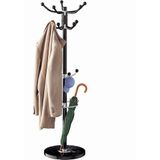 CASARIA - Kapstok - Marmeren Voet - 14 Haken - Ruimtebesparend