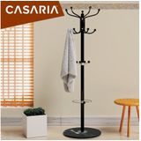 CASARIA - Kapstok - Marmeren Voet - 14 Haken - Ruimtebesparend