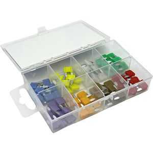 ESKA 341.750 Ministeekzekering (auto) 2 A, 4 A, 5 A, 7.5 A, 10 A, 15 A, 20 A, 25 A, 30 A Violet, Oranje, Bruin, Rood, B