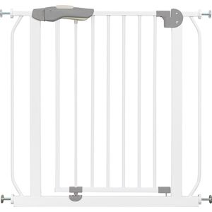 ib style Kaya Traphekje - Veiligheidshekje - Zonder Boren - 120-130 cm - Wit Antraciet