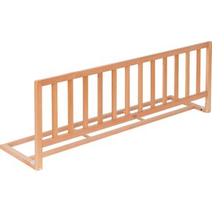 ib style® Bedhekje Tamo - Bedrail - Bedrand - Opvouwbaar - Natuurlijke - 90 cm