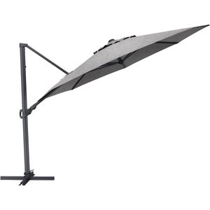 KETTLER Easy Turn - Zweef parasol - Ø 330cm - incl. kruisvoet - incl. hoes
