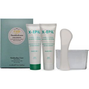 X-Epil - Haarbleekcrème - 2 x 40 ml