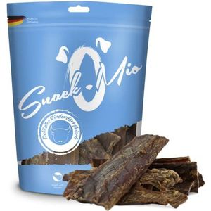 SnackOMio Premium Hondensnack, delicate beef jerky, graanvrij, 1 x 600 g