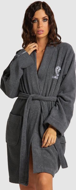 Carlo Colucci - Kimono - Grijs - Katoen