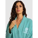 Carlo Colucci, Dames, Nachtkleding & Lounge, Groen, Maat: S Katoen,