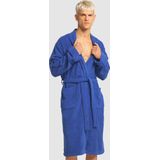Carlo Colucci - Kimono Stijl - Badjas - Blauw - Katoen