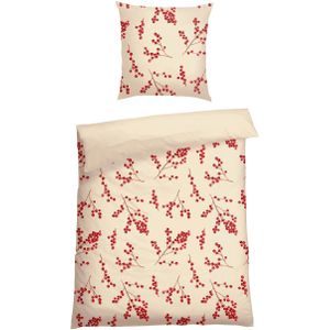 Schiesser Wendebettwäsche "Rowan aus weicher Baumwolle in wunderschönem Beerenprint", Made in Green