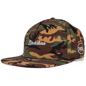 Blackskies snapback Cap suede camo denim scherm flanel unisex Premium Baseballpet wol, tango, One Size