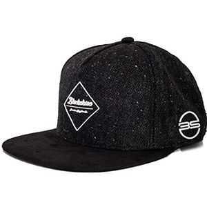 Blackskies Hades Snapback Cap | Honkbalpetten Heren Dames Umbrella Premium Baseballpet Wol - Zwart