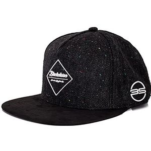 Blackskies® Hades Snapback Cap | Mannen Vrouwen Visor Premium Baseball Cap Cap Wol - Zwart