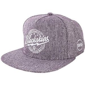 Blackskies® Nebula Snapback Cap Unisex Baseball Cap Heren Vrouwen Tweed - Roze Rood Wit