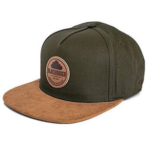 Blackskies® Pathfinder Snapback Cap | Visor Unisex Premium Baseball Cap Baseball Cap Verstelbaar One Size - Groen Beige