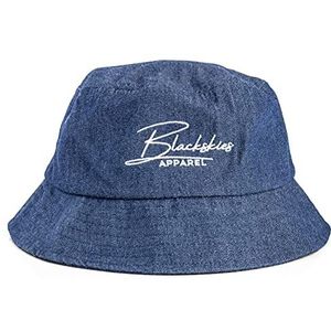 Blackskies EOS Bucket Hat | Uniseks denim zonnehoed voor dames en heren, Eos donkerblauw