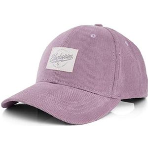 Blackskies Cordstoff Baseball Cap | Heren Dames Paraplu Premium Snapback Pet Basecap Cap, Dark Lilac, Eén maat