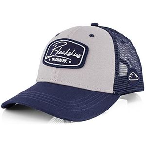 Blackskies Race Baseball Cap | Heren Dames Paraplu Premium Snapback Trucker Cap Cap Honkbalpet Zwart Rood Wit Blauw, grijs-marineblauw, Eén maat