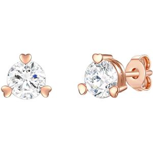 Gems - München - Sieraden - Roségoud - 925 Sterling Zilver - 1 Zirconia