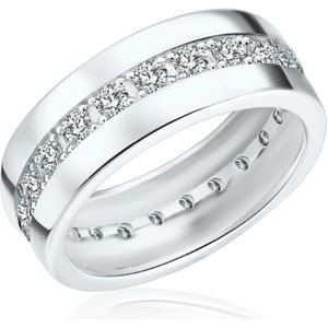 Rafaela Donata - Ring Sterling Silber Zirkonia in Silber Ringe 1 ct Damen (69.99 € / 1 ct)