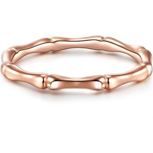 Glanzstücke München - Damesring - 925 Zilver - Roségoud - Maat 58