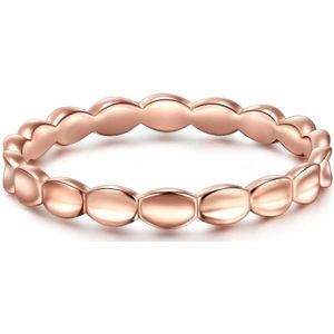 Gems München Dames Dames ring 925 sterling zilver 54 Roségoud 32019742