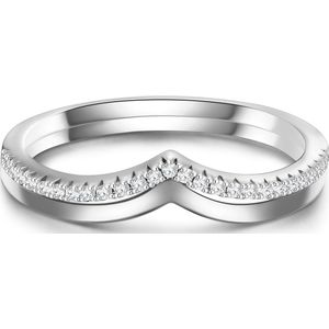 Glanzstücke München - Ring Sterling Silber Zirkonia in Silber Ringe 1 ct Damen (69.99 € / 1 ct)