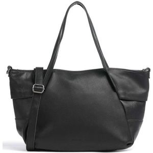 FredsBruder Leia Shopper Tas Leer 40 cm black