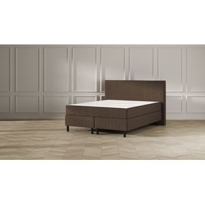 Emma Deluxe Storage Boxspring 160x200 - Donkerbruin