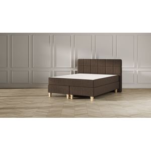 Emma Deluxe Boxspring 180x200  - Donkerbruin