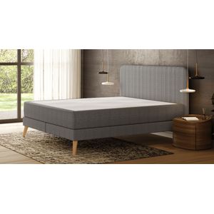 Emma Signature Boxspring Bed 180x200 - Donkergrijs